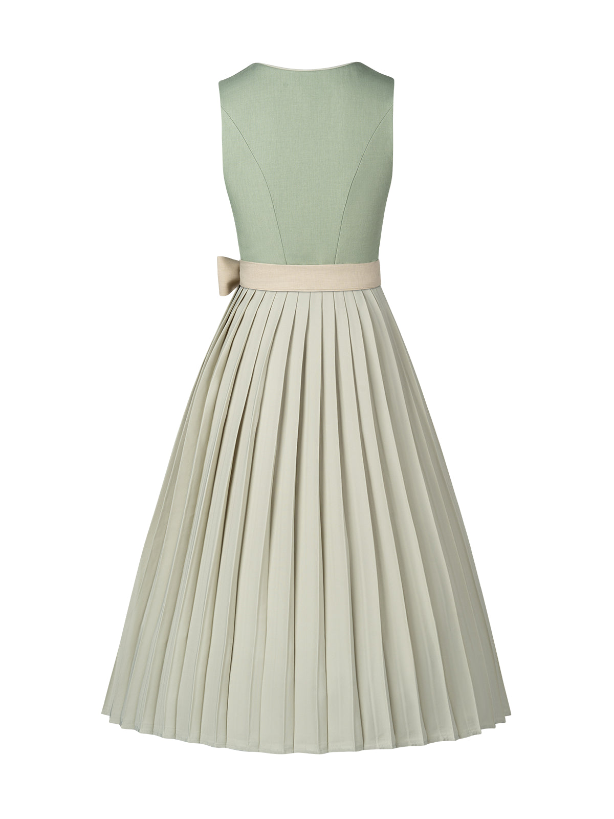 Zelená, rovná sekce dirndl oia